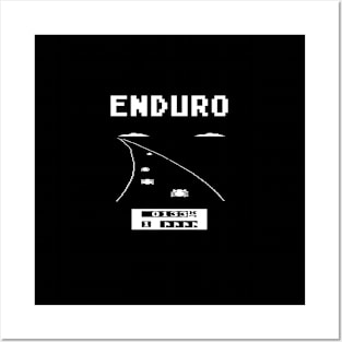 enduro retro Posters and Art